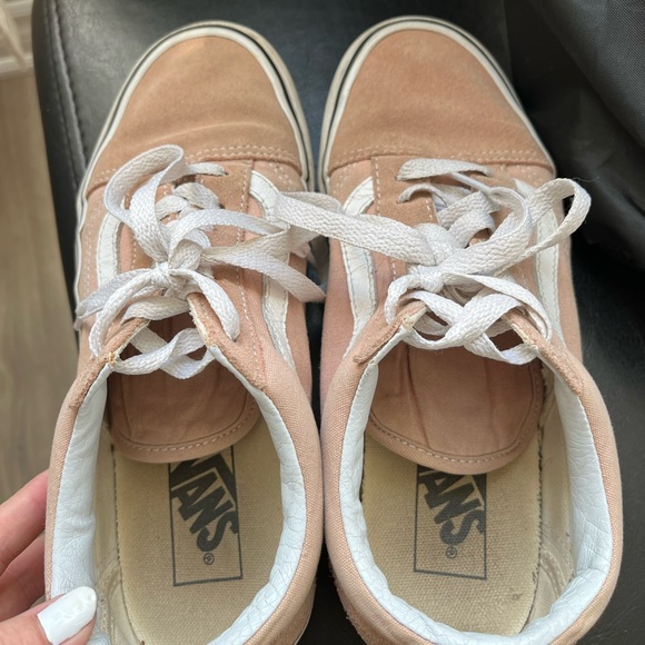 Peachy Pink Coloured Vans - Picture 4 of 7